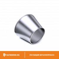 Нержавеющий переxод 114x6-76x5 мм исп 2 концентрический 12Х18Н10Т