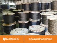 Канат стальной 17,5 мм ГОСТ 3077-80 ЛК-О 6х19(1+9+9)+1