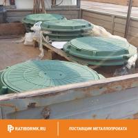 Люк полимерно-песчаный тяжёлый 25 тонн тип "ТМ