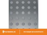 Лист перфорированный нержавеющий 1х1000х2000 мм Rsg 15-36,3