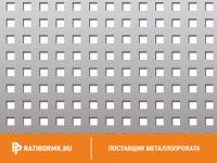 Лист перфорированный оцинкованный 0,7х1250х2500 мм Qg 5,0-8,0
