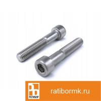 Винт нержавеющий М4х5 мм А4 DIN 912