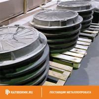 Люк телефонный легкий на шарнире ГОСТ 8591-76 тип "Л