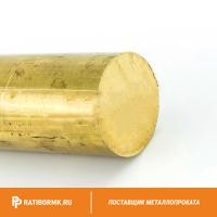 Круг латунный 25 мм ДКРПП ЛС59-1 ГОСТ Р 52597-2006