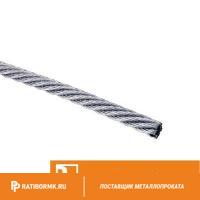 Трос нержавеющий 2 мм A2 7х7 DIN 8379