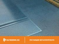 Лист перфорированный оцинкованный 2х1250х2500 мм Rv 10,0-15,0