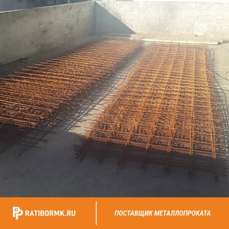 Сетка арматурная 150х200х8 мм А3 ГОСТ 23279-2012